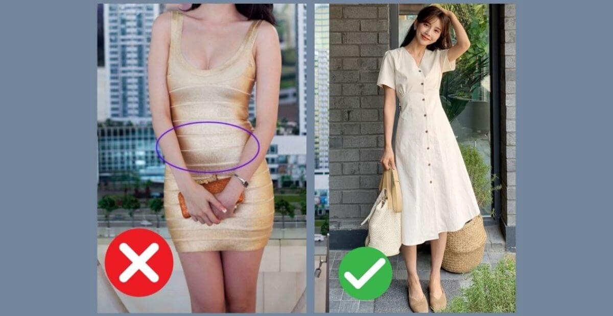 Béo bụng nên mặc áo gì để che khuyết điểm vòng 2