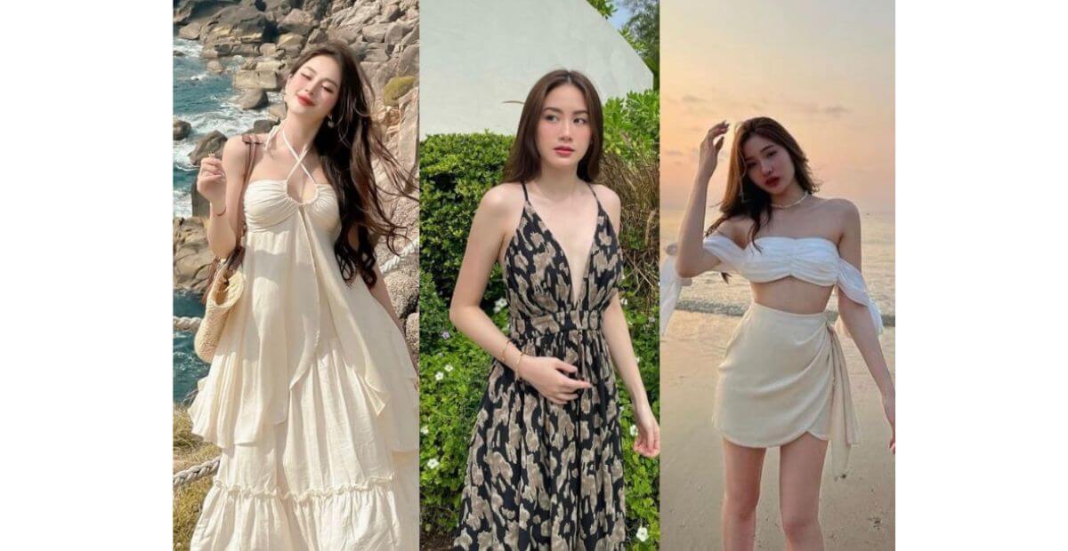 Đi biển mặc váy màu gì để nổi bật