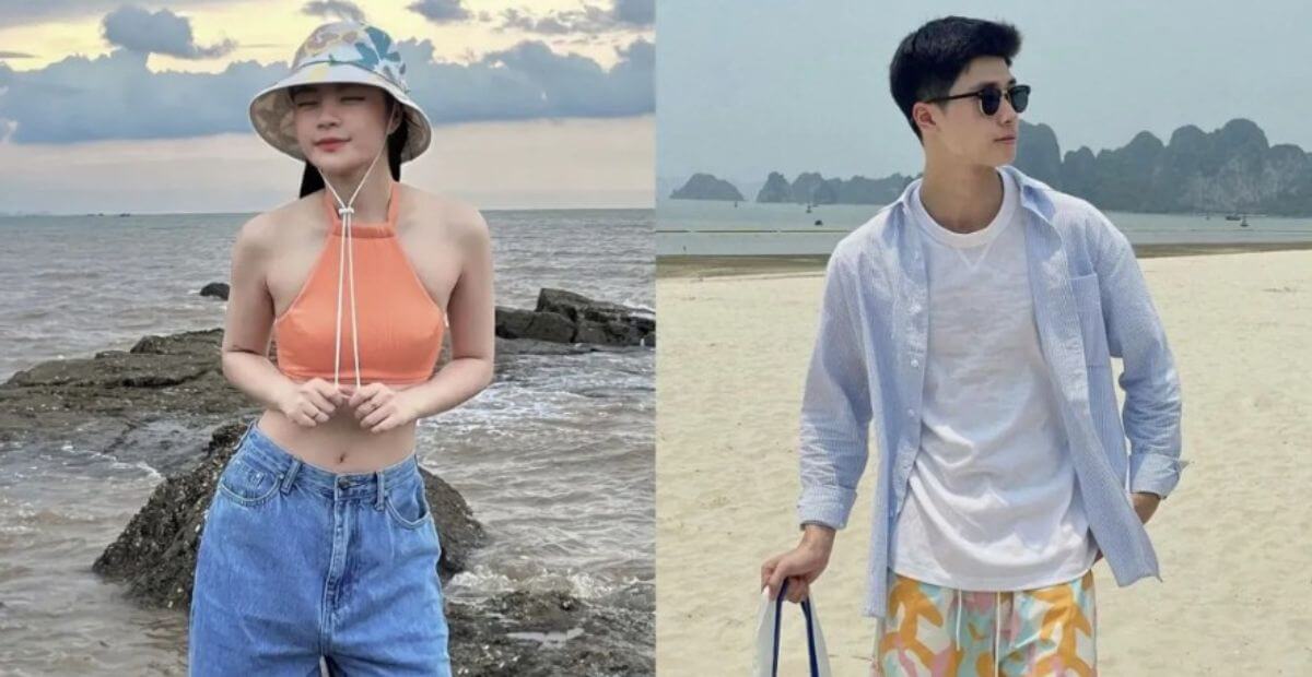 Gợi ý 9 outfit mặc đồ đi biển cho cả nữ và nam cực hợp cảnh