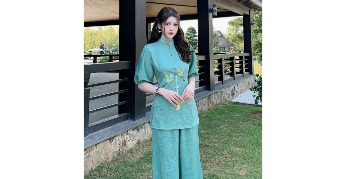Màu xanh pastel, xanh ngọc nhạt hiện đại mà kín đáo