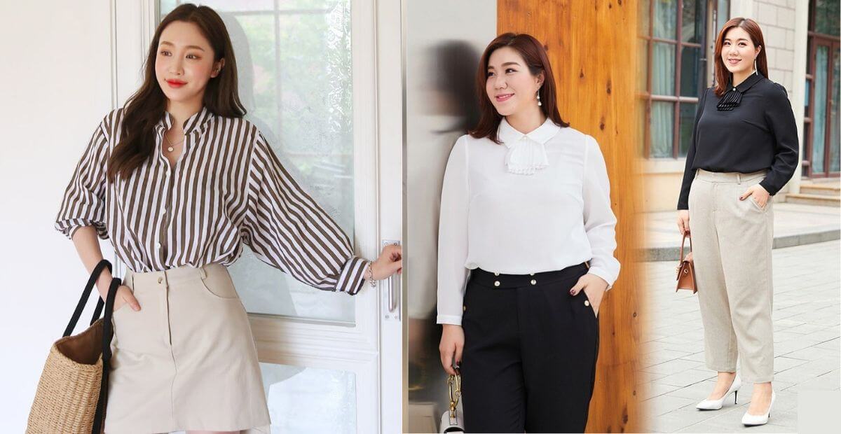 Người béo nên mặc áo sơ mi như thế nào? 9 Cách phối đồ cho nữ và nam