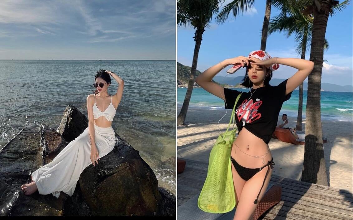 Phong cách cá tính phối đi biển mặc váy màu gì theo vibe cá nhân