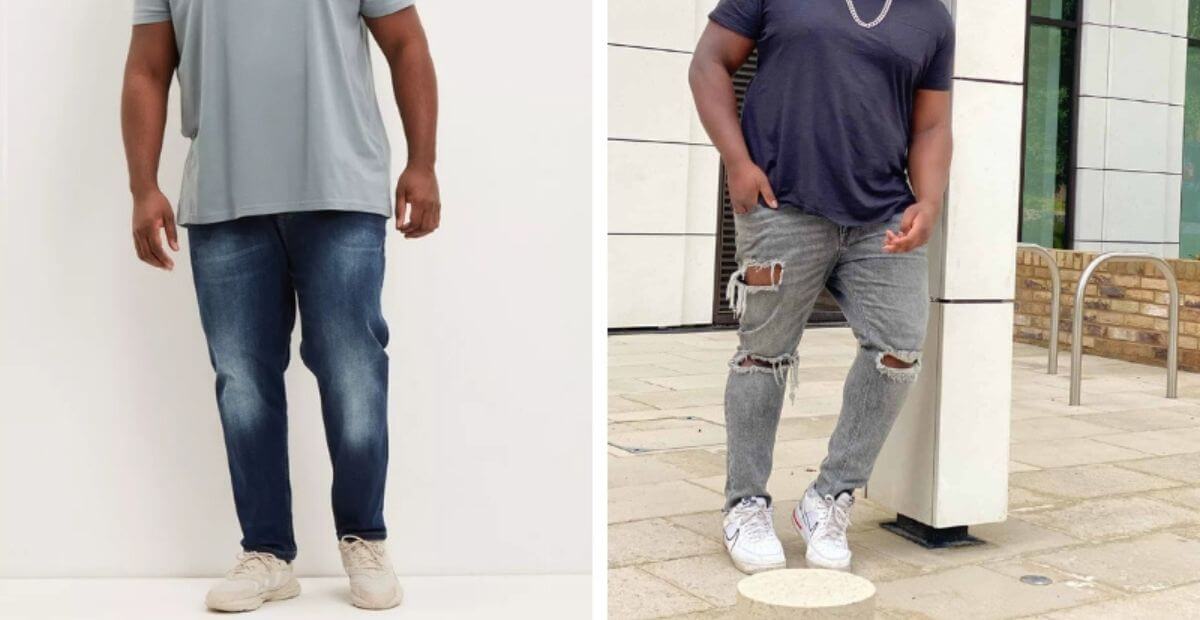 Quần jeans màu tối, dáng ống đứng hoặc regular fit