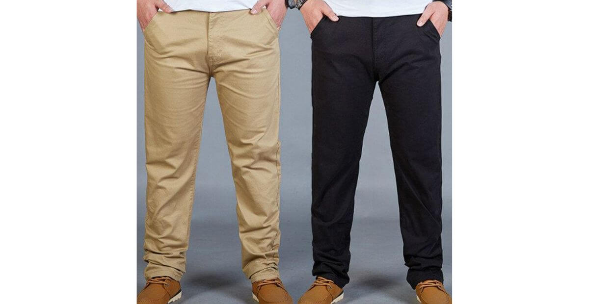 Quần khaki đứng form