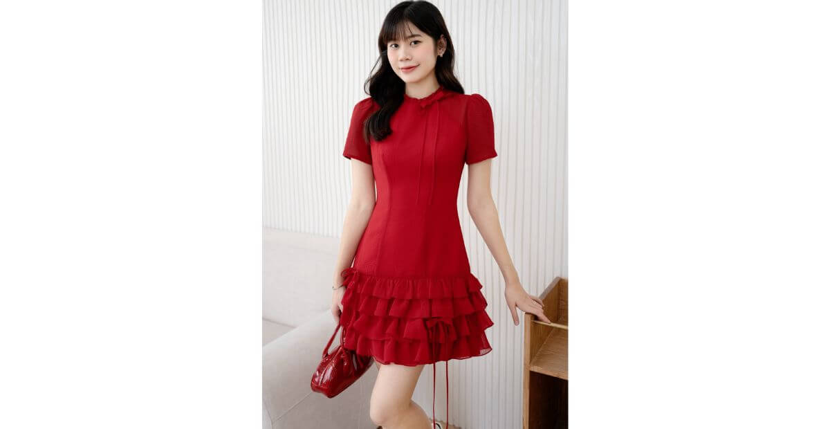 Váy có tầng, bèo nhún