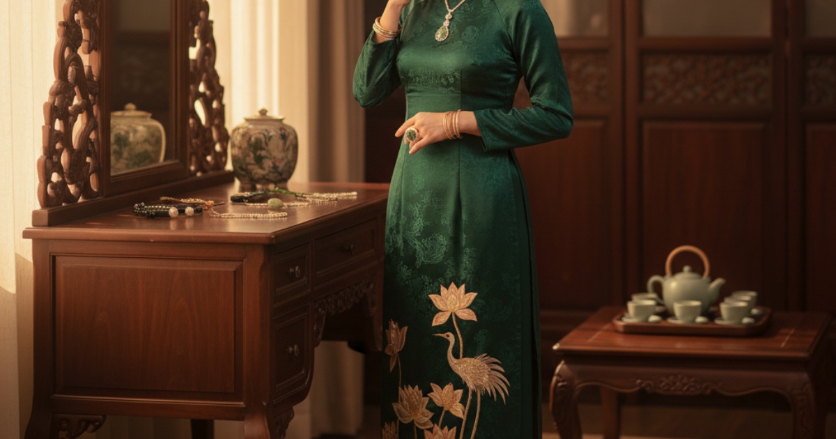 Accessorizing Your Vietnamese Tea Ceremony Outfit