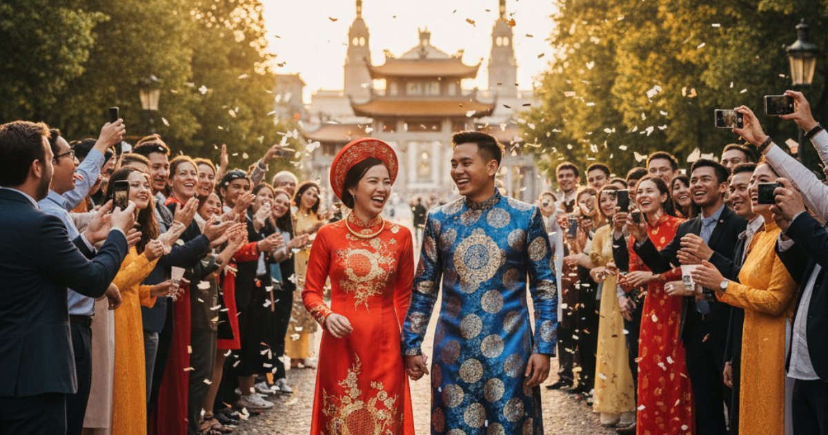 Capturing Memories Vietnamese Wedding Photography in Berlin