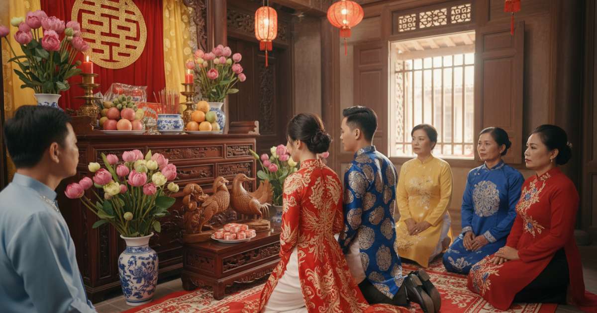 Common Vietnamese wedding phrases for Traditional Ceremonies