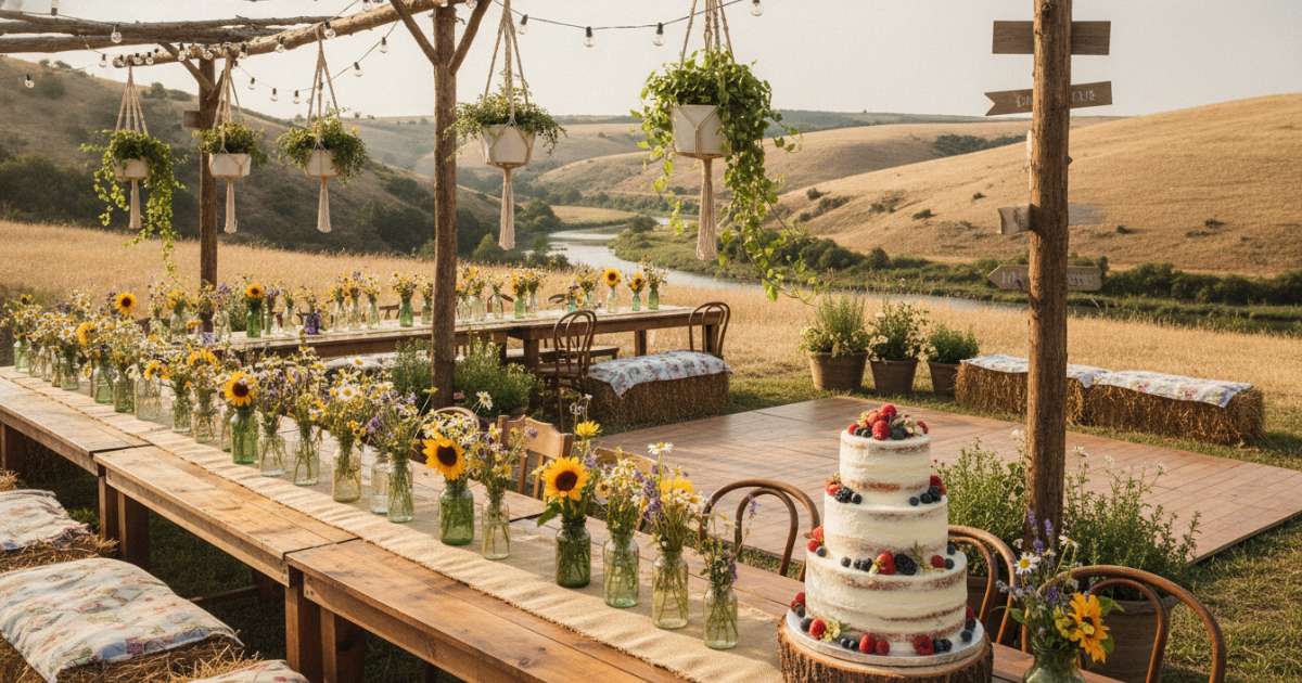 diy summer wedding