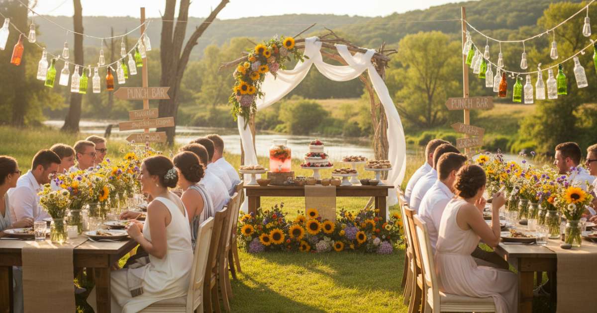 diy summer wedding