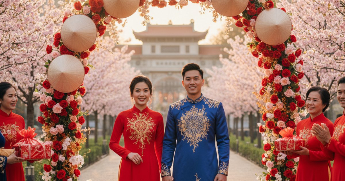 Embracing Vietnamese Wedding Traditions in Berlin