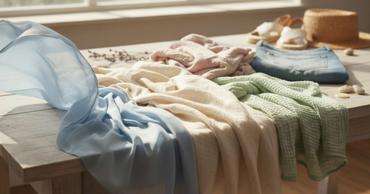Essential Fabrics for Comfortable Summer Wedding Attire