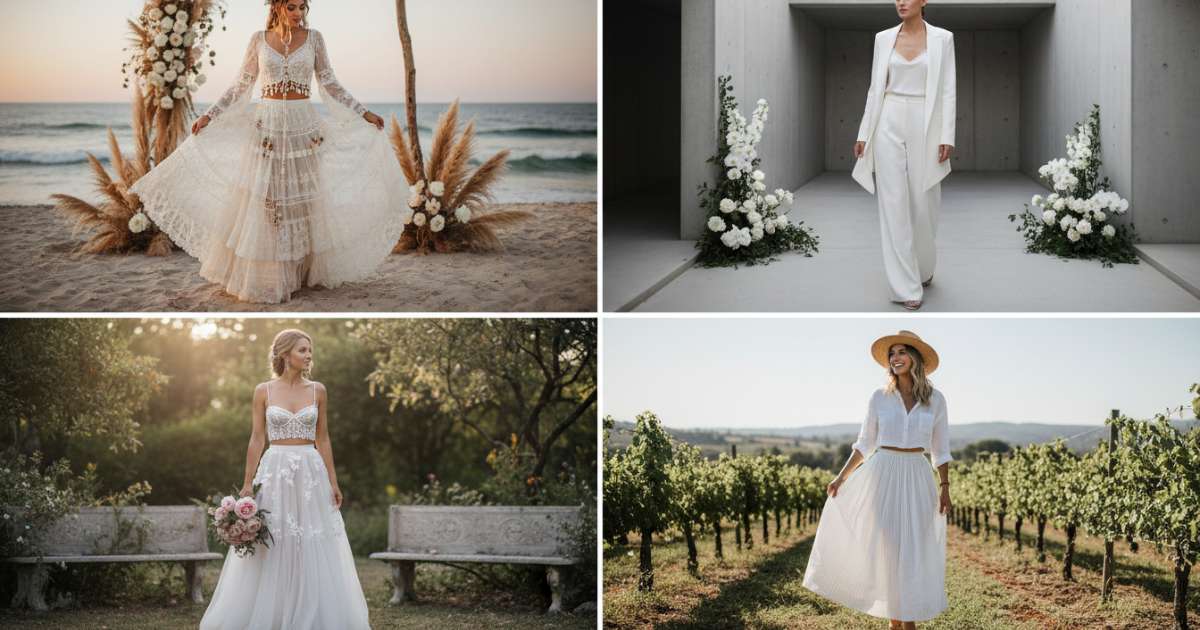 Exploring Different Styles of the Summer Wedding 2 Piece Set