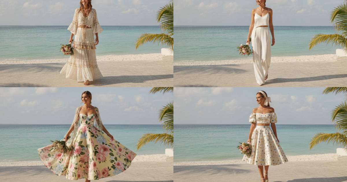 Exploring Different Styles of the Summer Wedding 2 Piece Set