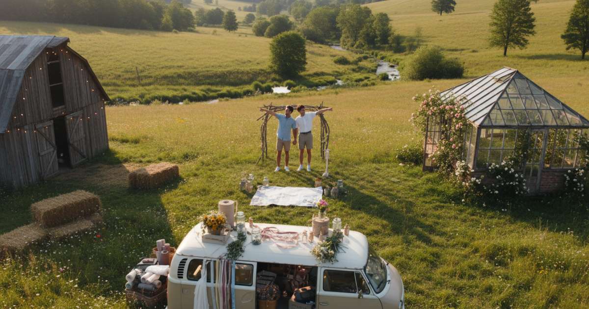 Finding the Perfect Venue for a DIY summer wedding