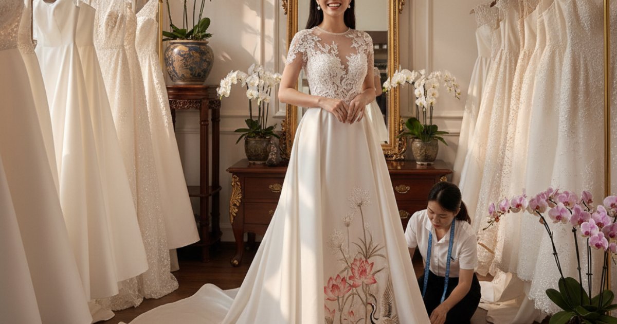 Finding Your Dream Vietnam Bridal Couture Gown