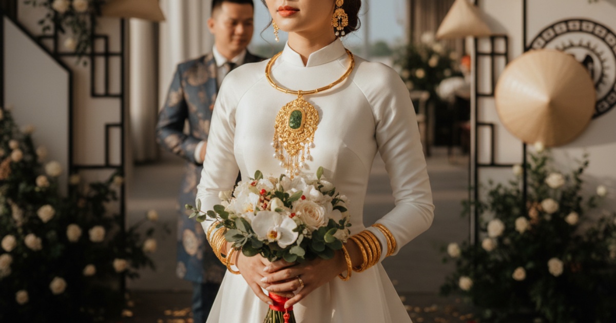 Integrating Traditional Vietnamese Wedding Jewelry into Modern Weddings