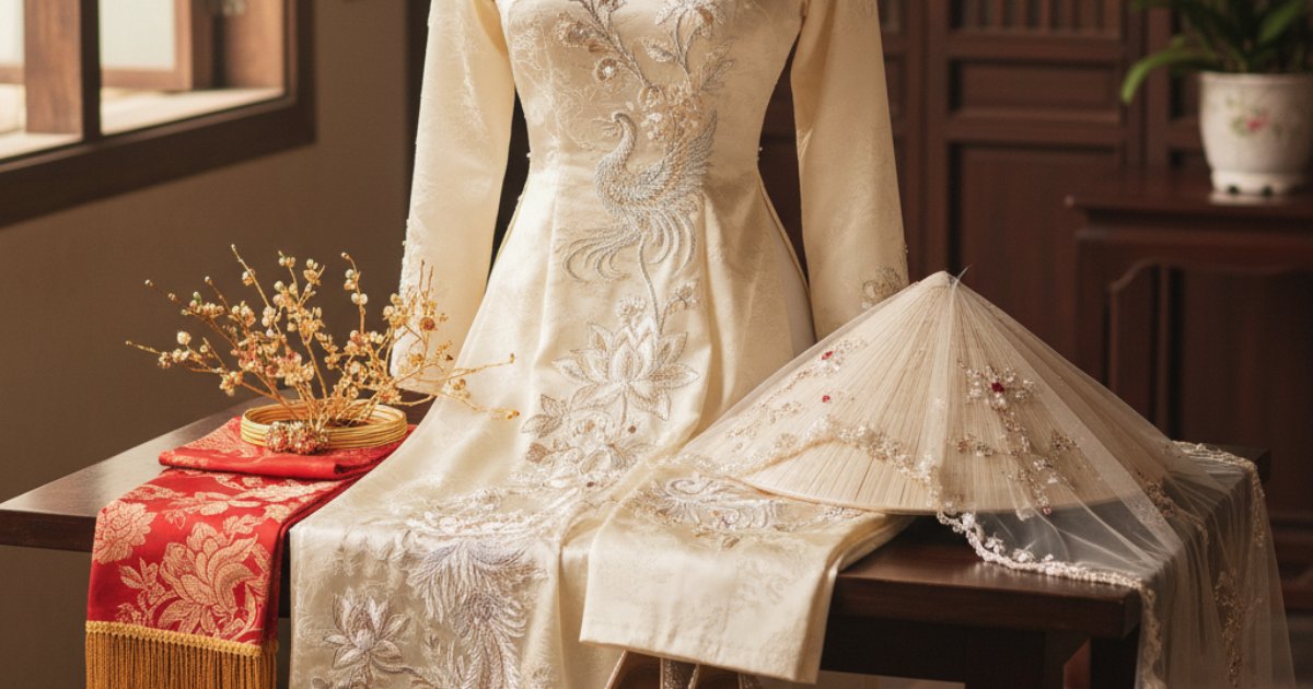 Key Elements of a Modern Vietnam Bridal Robe