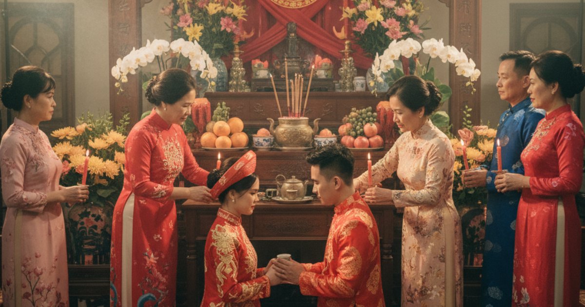 Key Rituals in a Vietnamese Wedding Ceremony