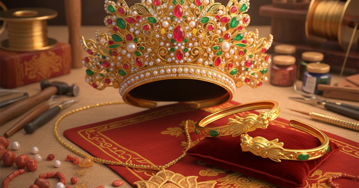 Materials and Craftsmanship in Traditional Vietnamese Wedding Jewelry