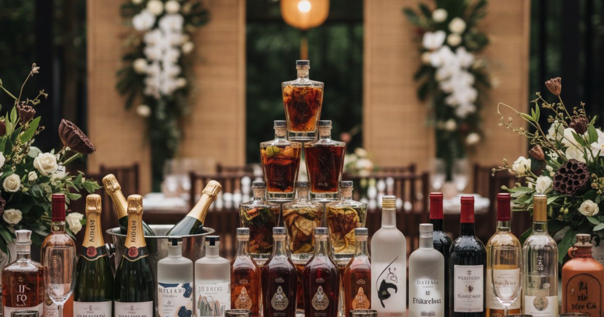 Modern Trends in Vietnamese Wedding Alcohol Selection