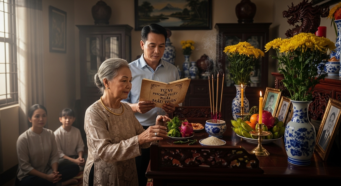 Những lưu ý quan trọng khác khi đặt bàn thờ tuổi Mậu Thìn