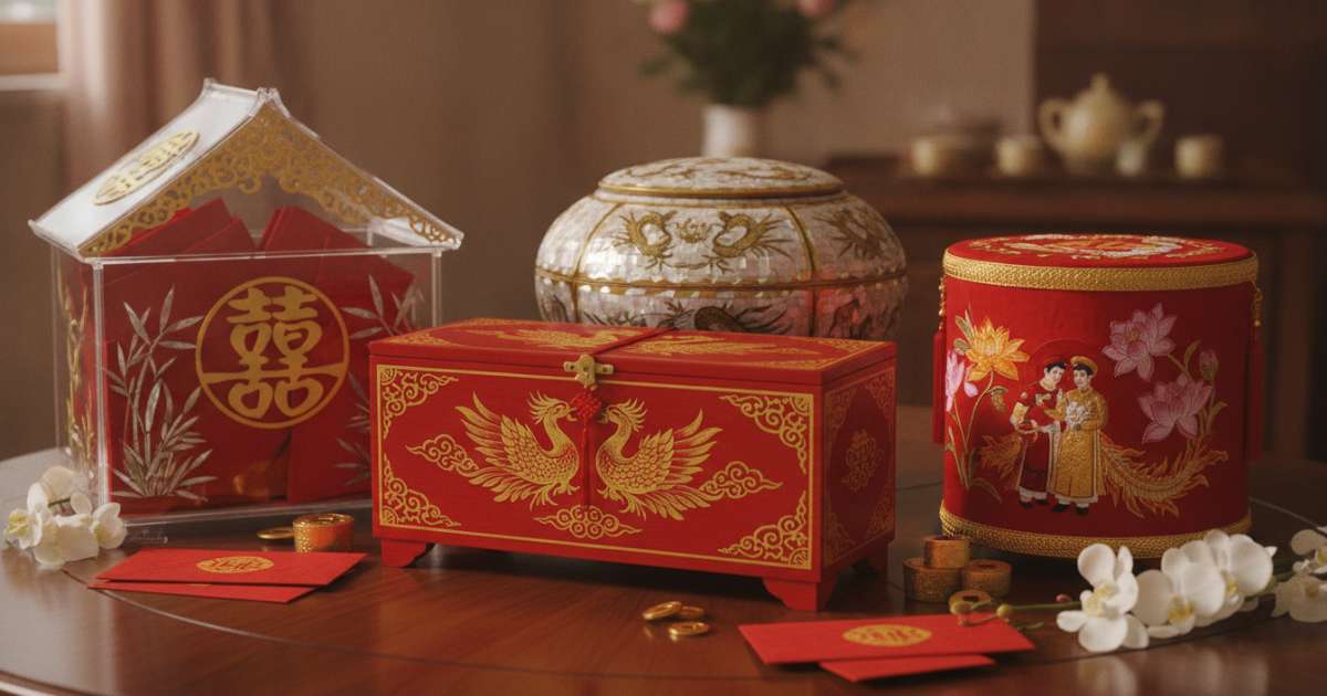 Popular Designs for a Vietnamese Wedding Money Box