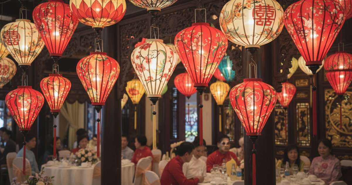 Popular Types of Vietnamese Wedding Lanterns