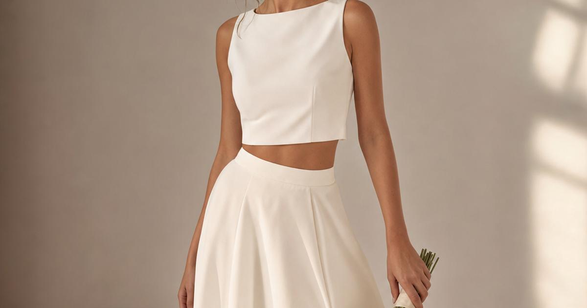 summer wedding 2 piece set 3