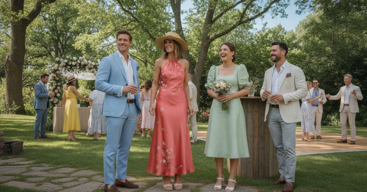 summer wedding attire