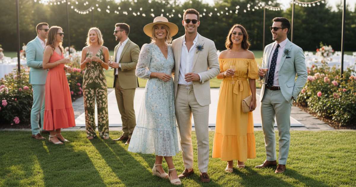 summer wedding attire