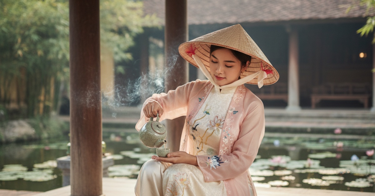 The Cultural Significance of the Vietnamese Tea Ceremony Outfit