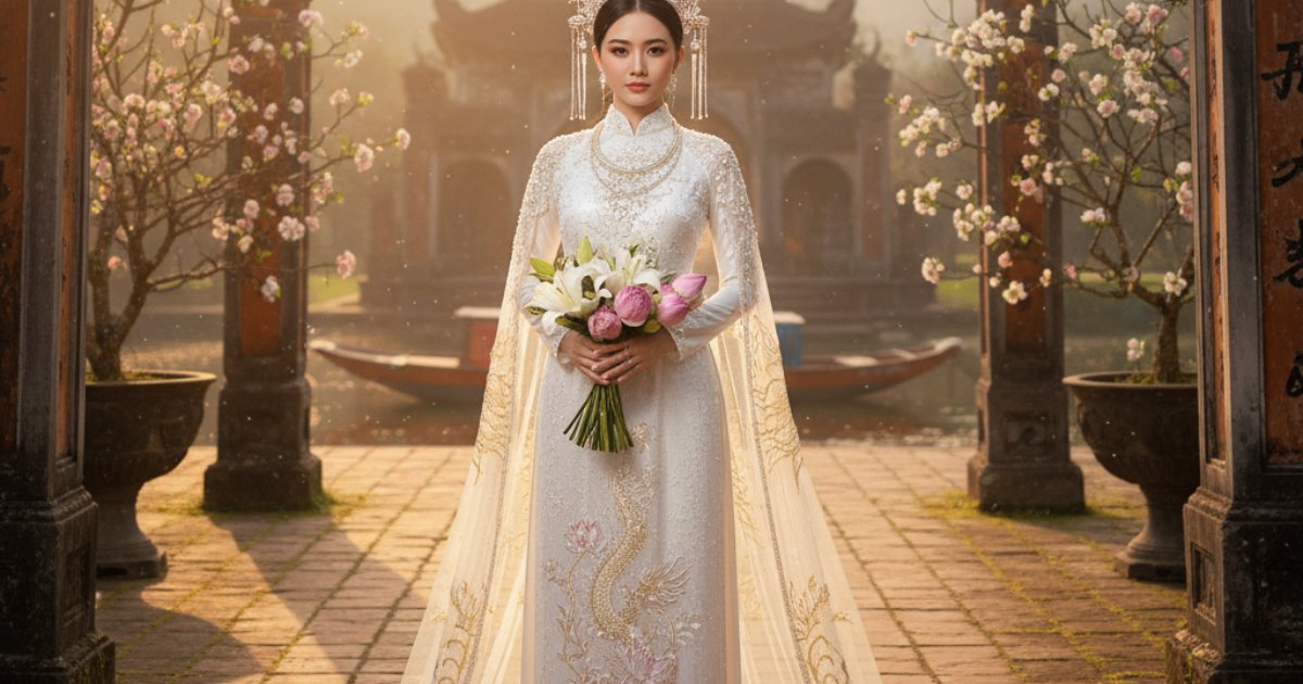 The Enduring Charm of the Vietnam Bridal Robe