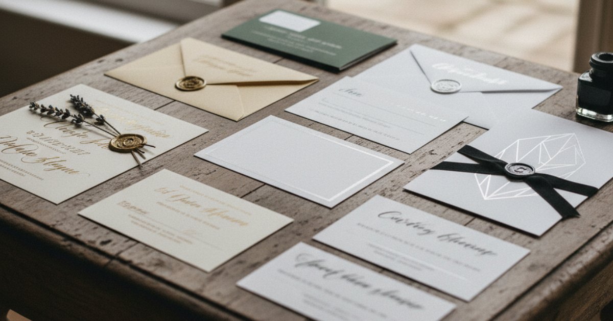 The Impact of Font Choice on Your Wedding Stationery