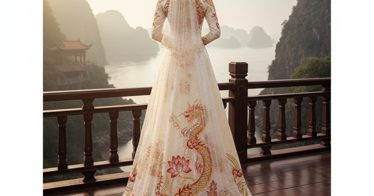 The Unmatched Elegance of a Custom Vietnam Bridal Robe