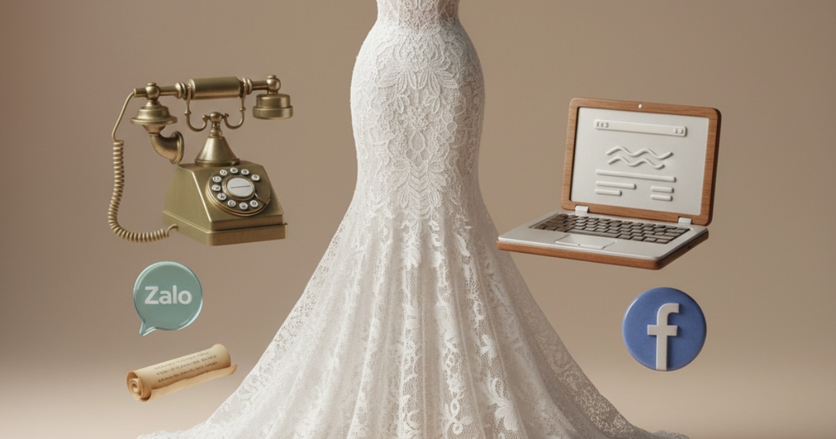 Thông tin liên hệ Cees Bridal Hotline/Zalo: +84 378 220 630 Website: https://ceesbridal.com/ Fanpage: https://www.facebook.com/CeesBridal/ Địa chỉ: 16/8 Dang Van Ngu, Phu Nhuan District, Ho Chi Minh City, Vietnam