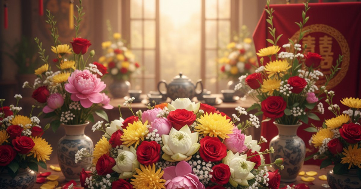 Tips for Choosing Your Vietnamese Wedding Flowers