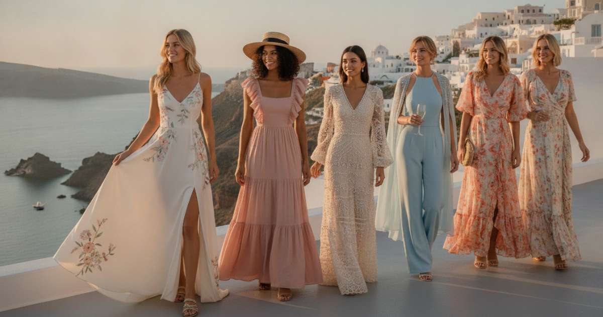 Trends and Styles for Modern Summer Wedding Abroad Dresses