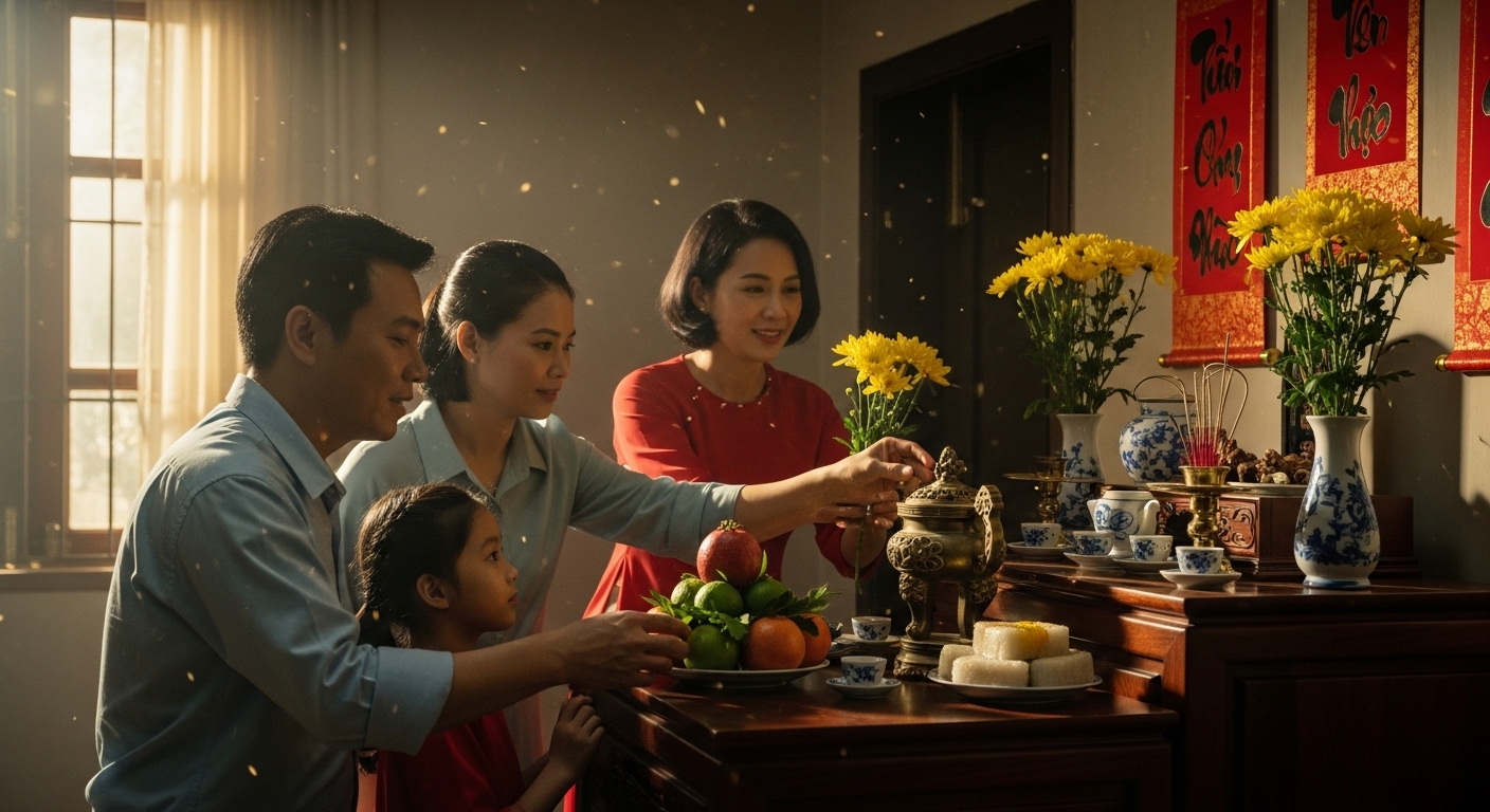 Tuổi Mậu Thìn đặt bàn thờ hướng nào để hút tài lộc, bình an?