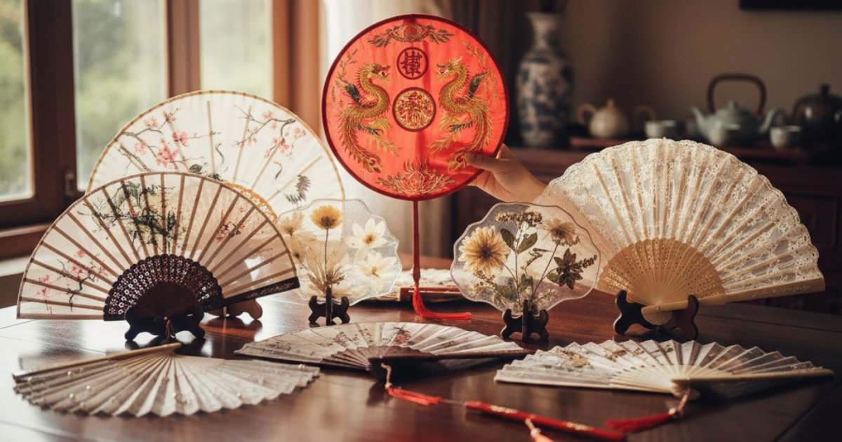 Types and Designs of the Vietnamese Bridal Fan