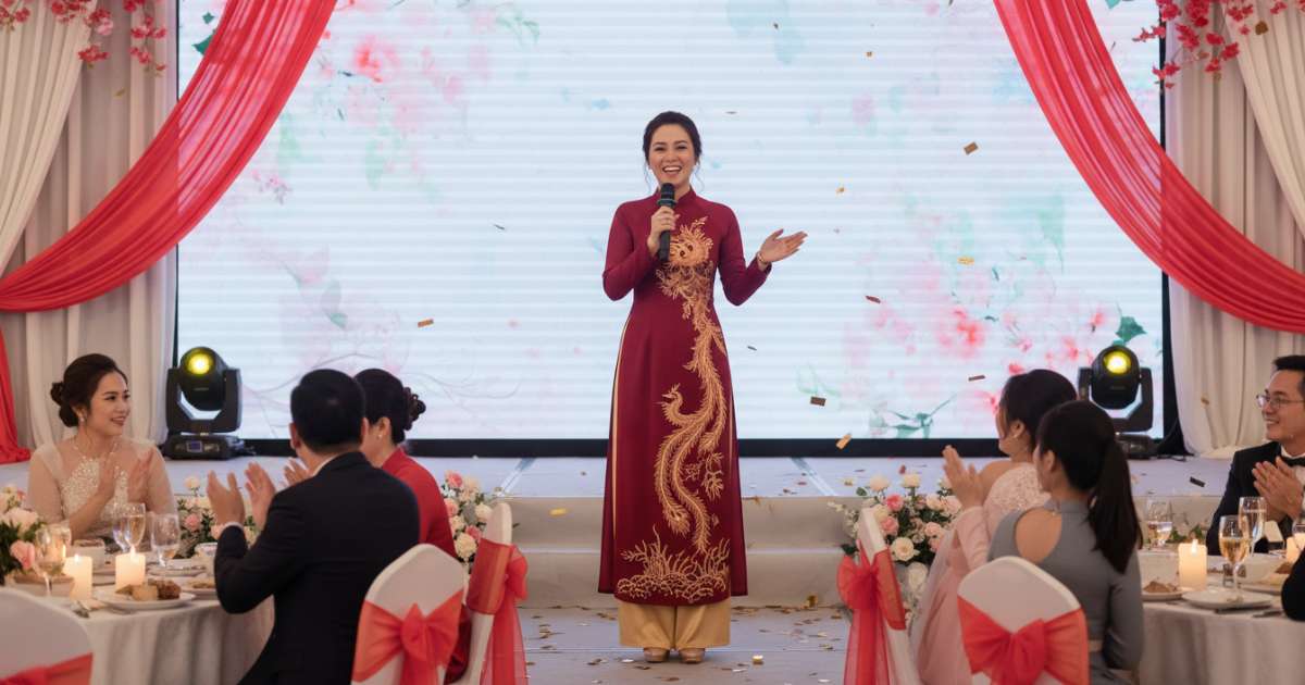 Vietnamese wedding mc