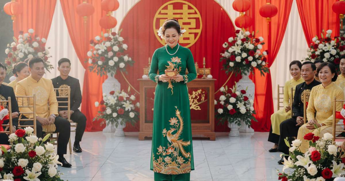 Vietnamese wedding officiant