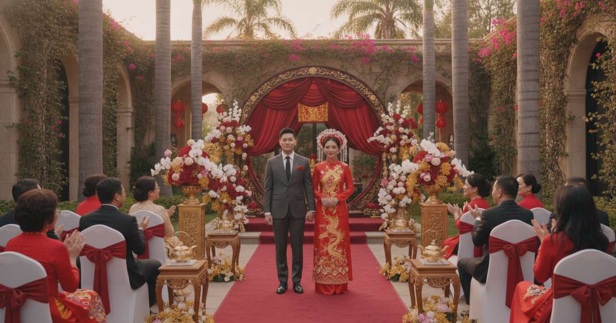 Vietnamese wedding orange county