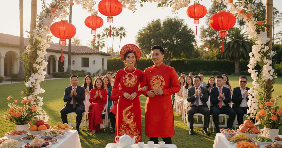 Vietnamese wedding orange county